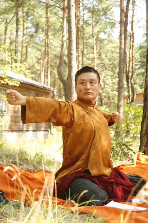 Tenzin im Grünen